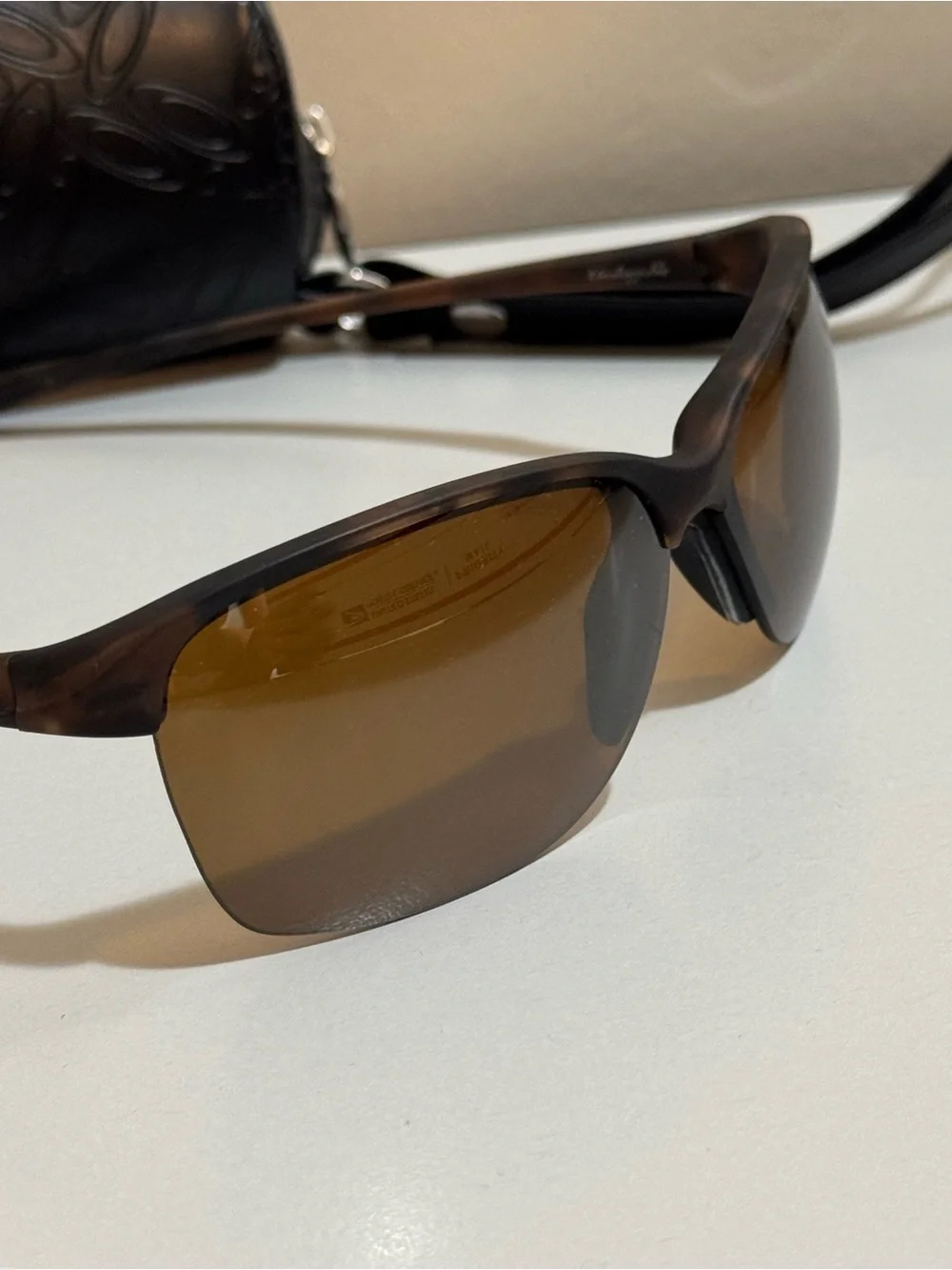 Oakley Unstoppable Brown Frame Sunglasses with Brown Lenses